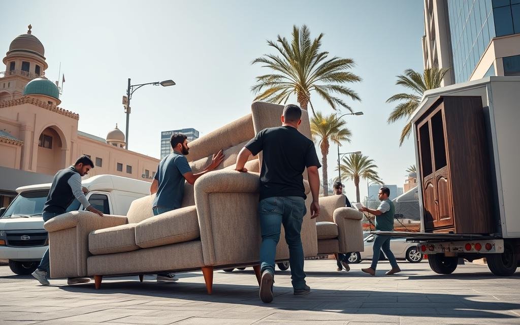 نقل العفش والاثاث داخل الرياض