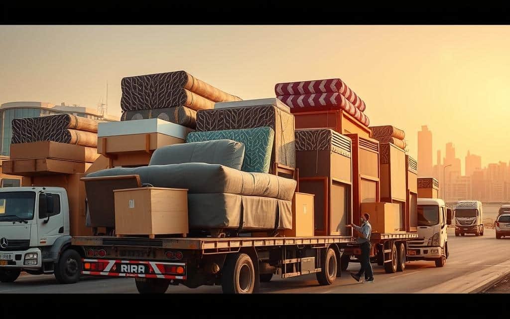 أرخص 7 طرق لنقل العفش بالرياض