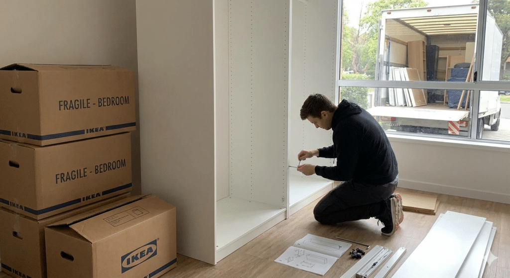 كيف تنقل أثاث إيكيا