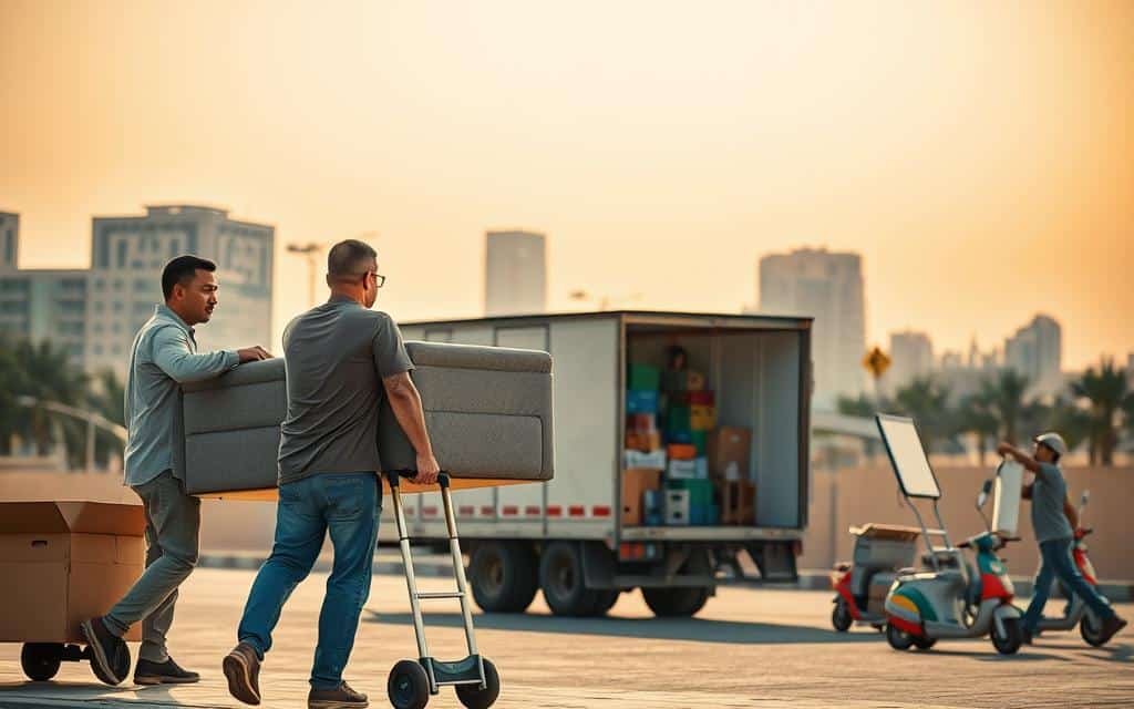 الاستراتيجيات اللوجستية والهندسية المتقدمة في نقل عفش المنازل