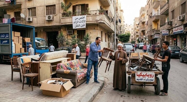 تخلص من الأثاث الزائد قبل النقل